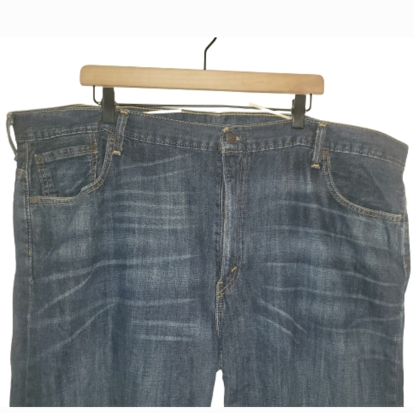 Levis 569 Big&Tall Loose Straight Blue Jeans 44W - Picture 8 of 16